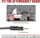 Power Radio Antenna Aerial Am fm Automatic Retractable Mast Kit For Honda Accord