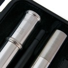 Yamaha Yfl 222 Silver Student Flute Offset G Footjoint C With Hard Case   Bag--