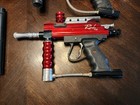 Used Spyder Rebel Le Bt4 Combat Project Salvo Paint Ball Gun   Barrels Lot Of 4 