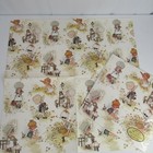 American Greetings Holly Hobbie Flat Gift Wrap Wrapping Paper 2 Sheets Vintage