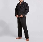 Martial Sports Essential Kids Brazilian Jiu Jitsu Gi Uniform - Black - Free Belt