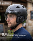 Smart Adult Bike Helmet With Automatic G-sensor Turn Signal   Brake Warning Led