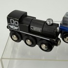 Toys R Us Imaginarium Wooden Trains     Lot Of 5     Compatible With Thomas   Brio