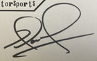 Nigel Mansell Personally Autographed Signed Indy Car Card Formula 1 Racing Frshp