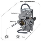 Yamaha Warrior 350 Performance Carburetor Carb Yfm350 Yfm350x 1987 - 2004 Atv