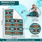 Ultra Soft Sherpa Fleece Throw Blanket   Cozy  Plush Baby Blanket For Kids   Rev