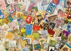 Mixed Lot 75 Random Playing Cards Ephemera Junk Journal Paper Craft Most Vintage