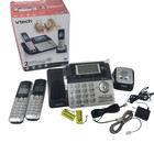Vtech 2-line Cordless Digital Answering System Ds6151-2 Dect 6 0 Open Box Read