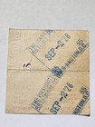 Pullman Washington To Roanoke Passenger Check 1928