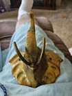 Antique Brass Elephant  Coat Hook