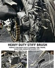 Motorcycle Cleaning Brush Kit 6 Pack easy Reach Brush chain Brush wool Wash Mitt