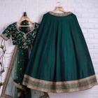 Wedding Wear Phantom Silk Lehenga Choli With Dupatta For Women   Girls