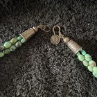 Double D Ranch Turquoise And Sterling Sliver Navajo Pearls