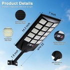 30000000lm Commercial Led Solar Street Light Outdoor Dusk To Dawn Road Area Lamp