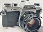 Vintage Pentax K1000  Film Camera Kit     50 Mm F2 0 - Bonus Carry Bag   tested 