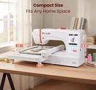 Poolin Eoc06 Computerized Embroidery Machine 7 9  X 11  Lcd Touch Screen