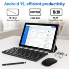 2026 Newest 10 1 Inch Android 15 Tablet 20gb Ram   64gb Rom Dual Camera Wifi 6