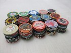 150 Casino Gaming Poker Chip Lot Las Vegas  1 New   Used Chipco Paulson Clay