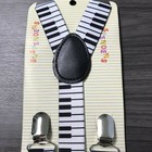 Music Piano Adjustable Clip-on Suspender For Kid s Toddlers Boys Girls Infant
