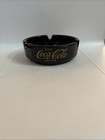 Coca-cola Coke Glass Ashtray Black