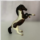 Rare Vintage Breyer Classic Promises Dark Bay Pinto Horse Rearing Stallion  890