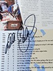 Dale Earnhardt Signed Advertising Page 11 X 8 Nice 