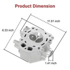 Cylinder Head Valves For Honda Foreman Trx500 Rancher Trx420 Atv 12200-hp7-a01
