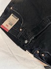 Levi s 501 Original Black Distressed Straight Leg Denim Jeans Men