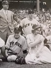 Type 1 Photo New York Giants Vs Toots Shore  Game Leo Durocher Audrey Meadows