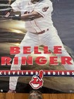 Vintage 1997 Albert    belle Ringer    Cleveland Indians Baseball Poster 23x35
