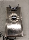 Crosley Cr55 Retro Wall Mount Phone Brushed Chrome Push Button Dial Vintage