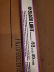 Ge 48  Black Light Bulb 40w Fluorescent  new  One   F40 blb   10531