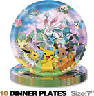 Eevee Happy Birthday Party Supplies Plates Balloon Cake Toppers Banner 5x3ft