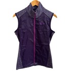 Nike Golf Dri-fit Womens Tour Performance Vest Purple Full Zip Athleisure Small
