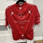 Castelli Cycling Men s Jersey - Mercedes Benz Amg - Red Xl Pre-owned