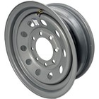 Premium Service 16x6 8 On 6 5 Modular Steel Trailer Wheel - Silver