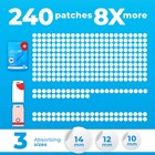 Patchrx Hydrocolloid Acne Pimple Patches For Face  240pc  W  Tea Tree Oil