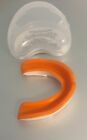 2 Pc Mouth Guard Teeth Gum Shield Boxing Mma Grinding Sports Gel Mouthpiece Dsm