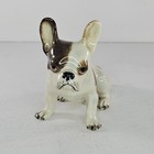 Vintage Gort Bone Chine French Bulldog Figurine Sitting