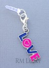 Love Cell Phone Charm Tag Anti Dust Proof Plug Ear Jack Cap C190