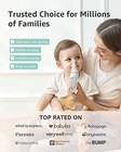 Nasal Aspirator For Baby Electric Nose Sucker 3 Silicone Tips Adjustable Suction