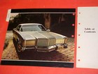 1975 Chrysler Imperial Data Book Car Selector Brochure Catalog Dealer Album