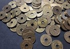 Japan 5 Yen       lucky Coin Random Years Japanese 5 Yen Rice Coin         Jpy