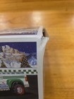 New In Box 2011 Hess Toy Truck And Race Car Green White - Never Removed From Box