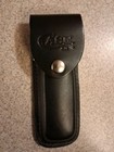 Case Xx Knives Genuine Black Leather Large Knife Sheath  52235 Usa Made New