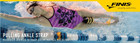 Finis Pulling Ankle Strap Band Swim Strength Training Equipment New