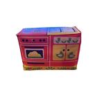 Vintage Barbie Puff   n Play Kitchen Set W stove  Table  Chairs 1970s