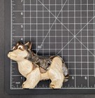 De Rosa Rinconada Baby Wolf Figurine Animal Ceramic Sculpture Collectible