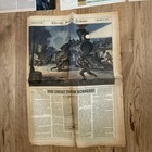 Railroad Advertising Clippings Ephemera Railway 1940s Vtg Gm Up Train Robbery