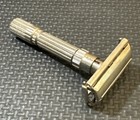 Vintage Gillette Fat Boy Adjustable Double Edge De Safety Razor - E4 1959 Usa